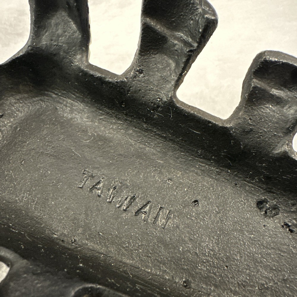 Vintage Cast Iron Beetle Boot Jack Puller 9" Cricket Bug Scarab Remover VG Cond