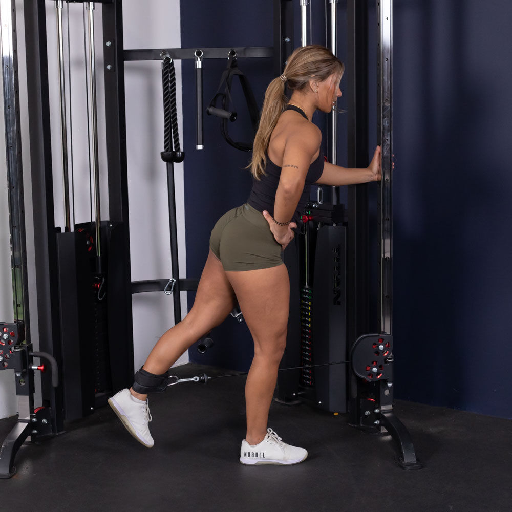 Titan Fitness Functional Trainer, Double Stack 200 LB 2:1 Cable Pull Station