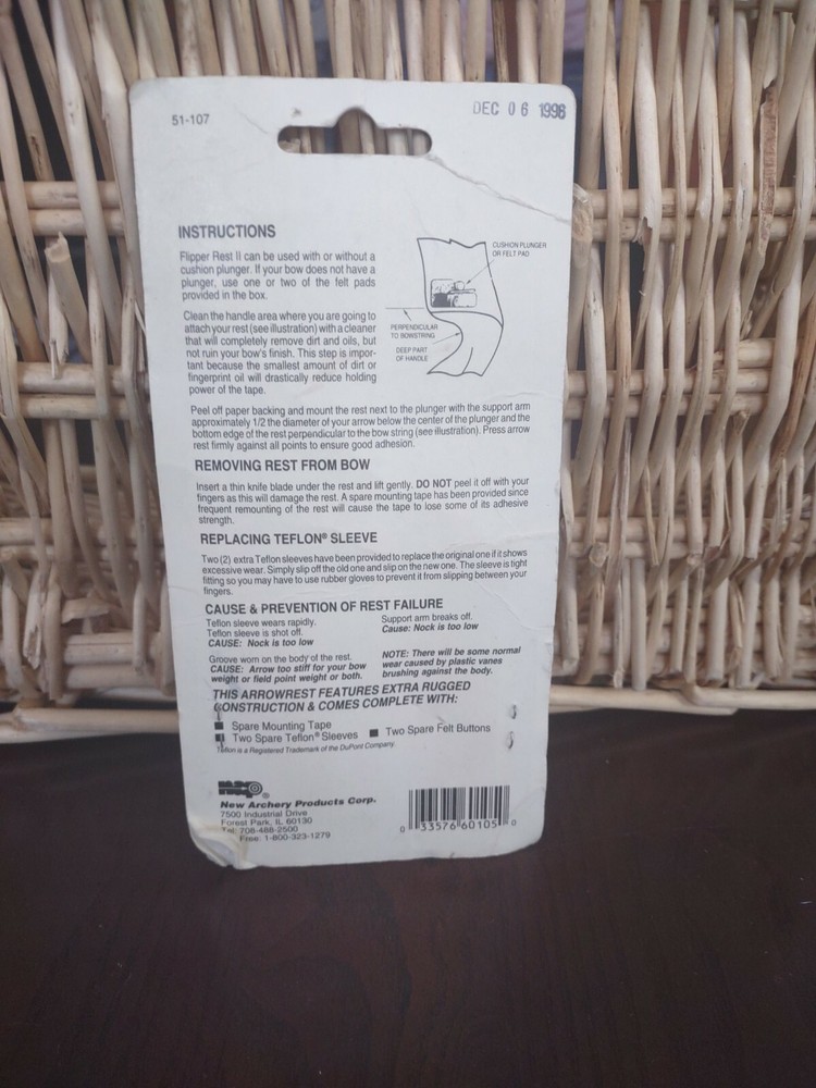 Flipper Rest-II Arrowrest Left Hand 60-105