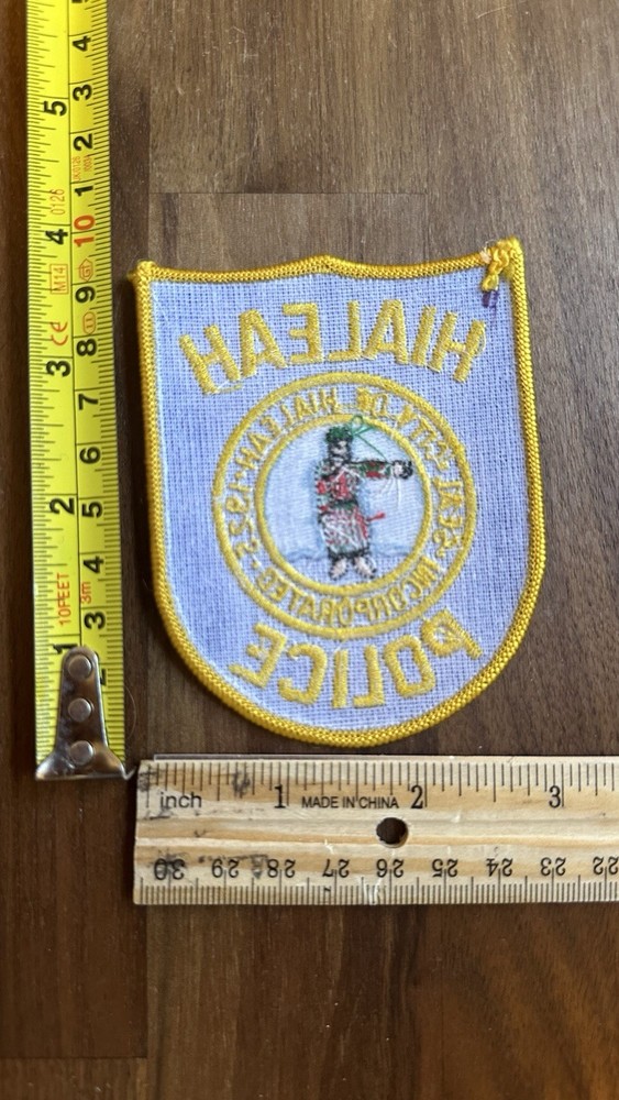 Hialeah, FL Florida Police Patch
