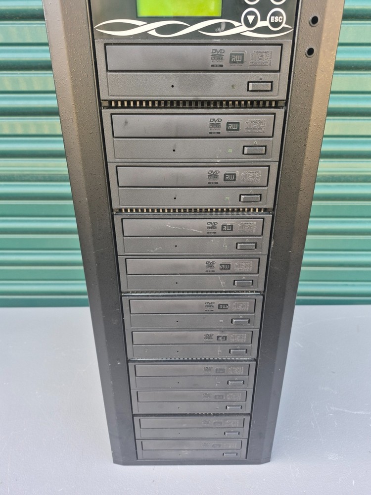 MediaRighter Media Righter Technology Copy Writer 1:10 10 Disc CD/DVD Duplicator