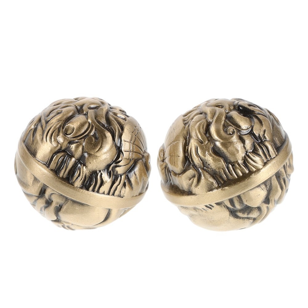 Hand Strengthening Ball Small Exercise Balls Chinese Baoding Copper Sensory