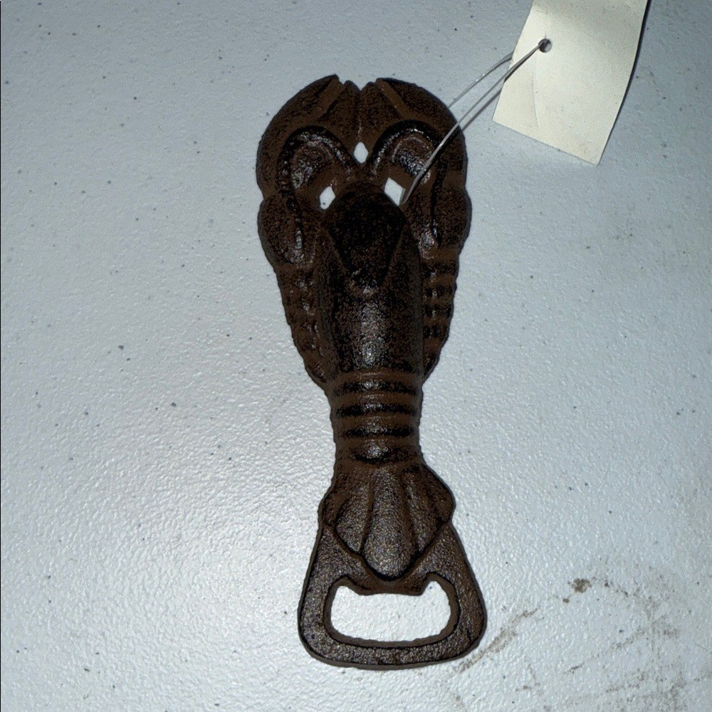 Rustic Lobster Bottle Opener