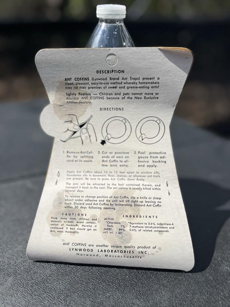 Vintage Ant Coffin