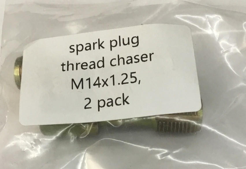 Spark Plug Thread Chaser M14 X 1.25 Pack of 2