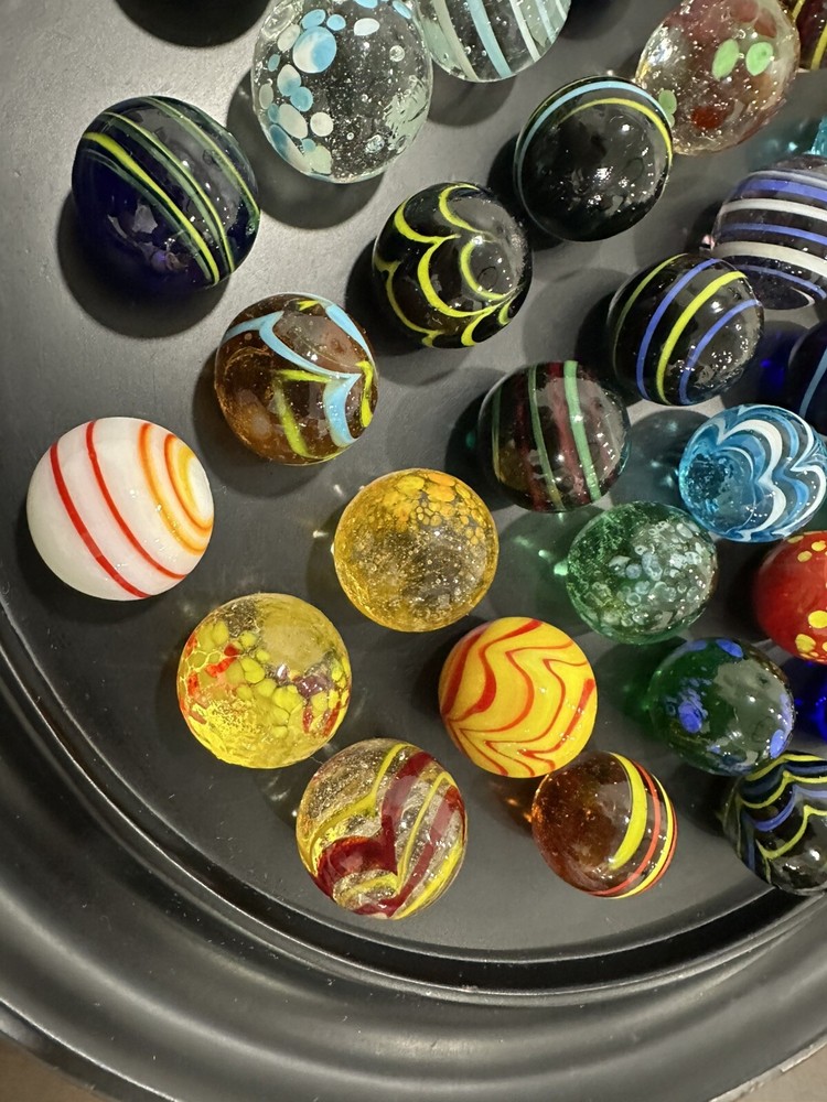 Marbles On Game Board