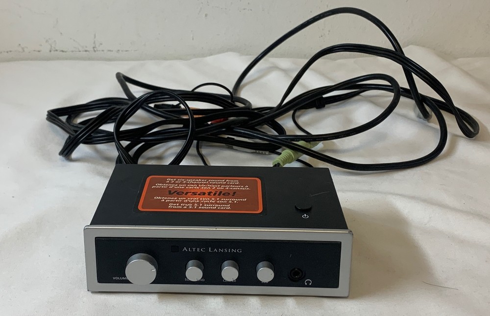 ALTEC LANSING computer speaker system ~ tested, works ~ VS-351