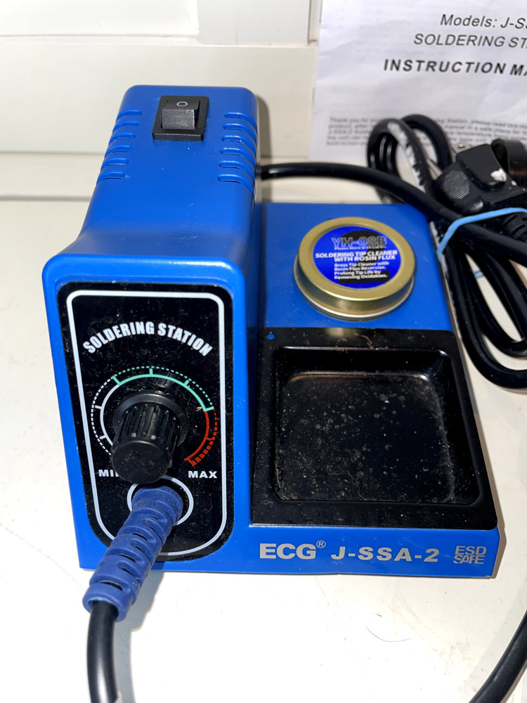 ECG J-SSD-2, Solder Station Digital Adjustable 60W ESD