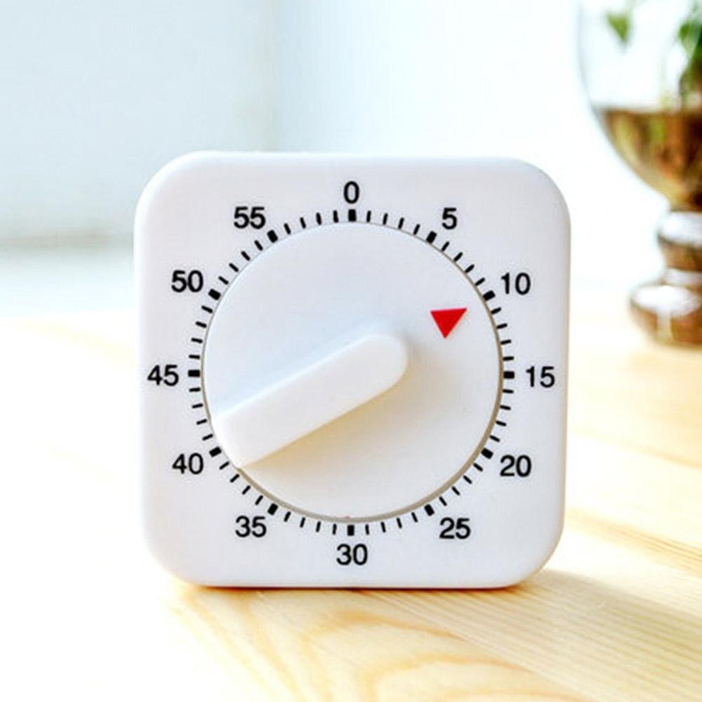 Kitchen Timer Egg & Square Shaped Kitchen Cooking Timer Mechanical Alar Z9Y6