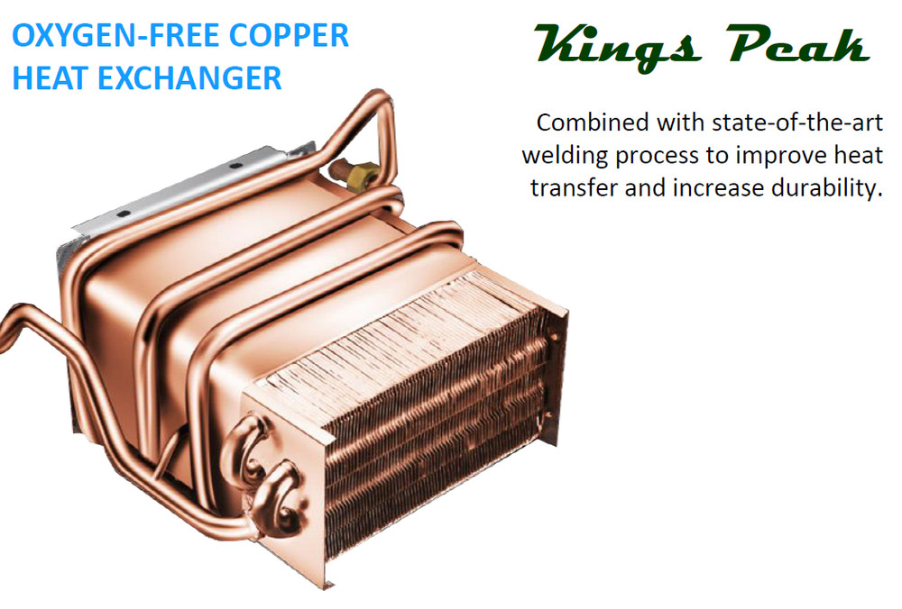 Kings Peak Indoor Tankless 199,000 BTU Natural Gas Water Heater KNG199INW 9.0GPM