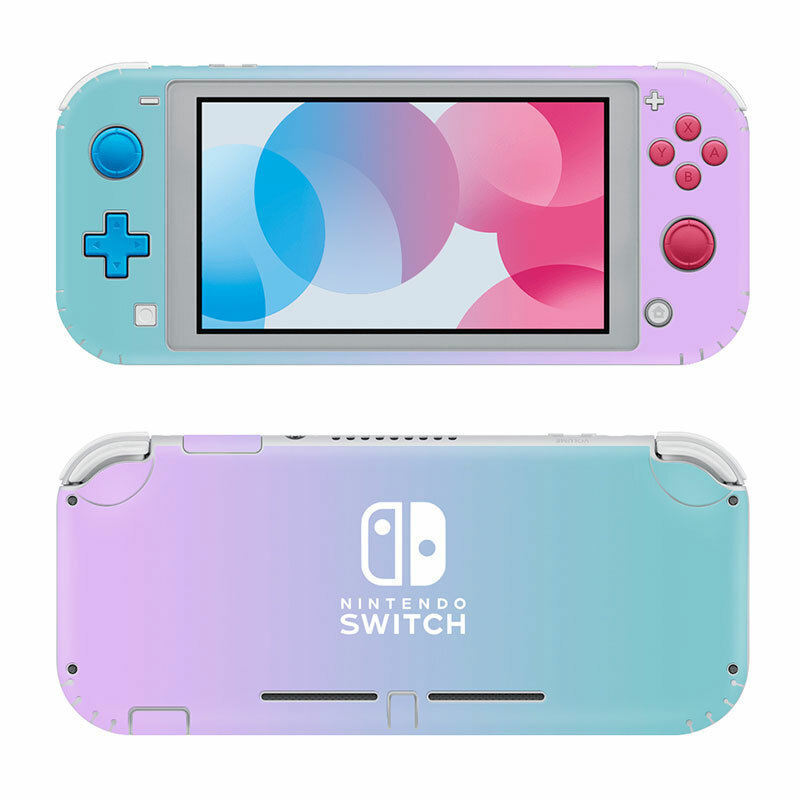 FOR NINTENDO SWITCH LITE *TEXTURED VINYL* ! SKINS DECALS WRAP- Various