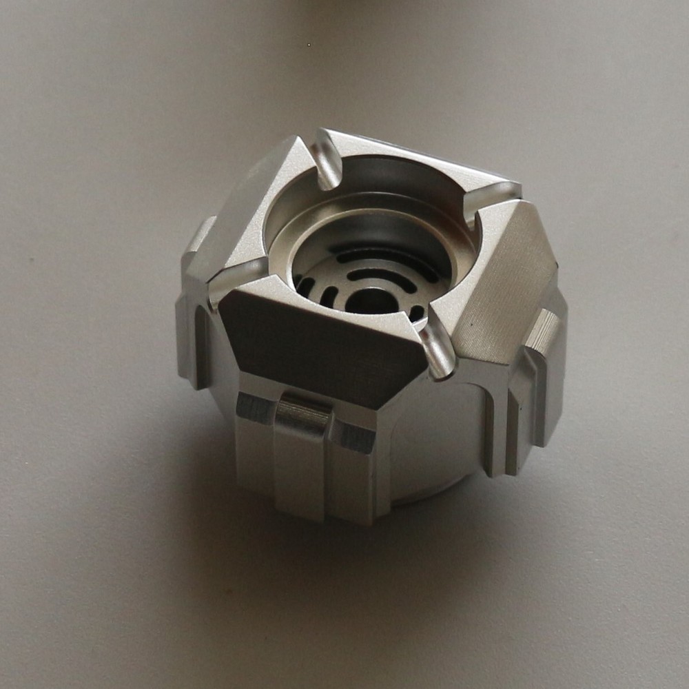 Saberforge Juggernaut Reliant Pommel ASP Silver for custom lightsaber