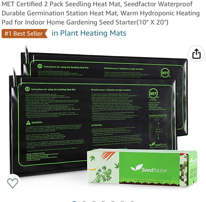 SEEDLINGS HEAT MAT (2 Pack)