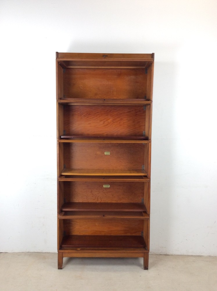 Antique 5 Stack Barrister Bookcase by Lindstrom
