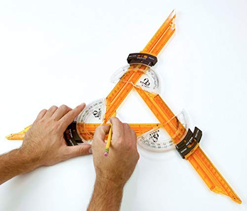 Versa Ruler Multi-sided Ruler and Shape-making Tool (4-pack)