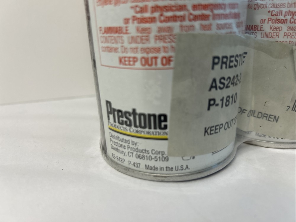 Prestone Windshield De-Icer For Wipers And Windows w/ Ice Scraper PLEASE READ