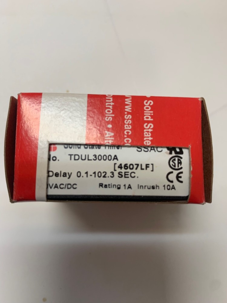 ABB/SSAC TDUIL3000A solid state timer/ delay