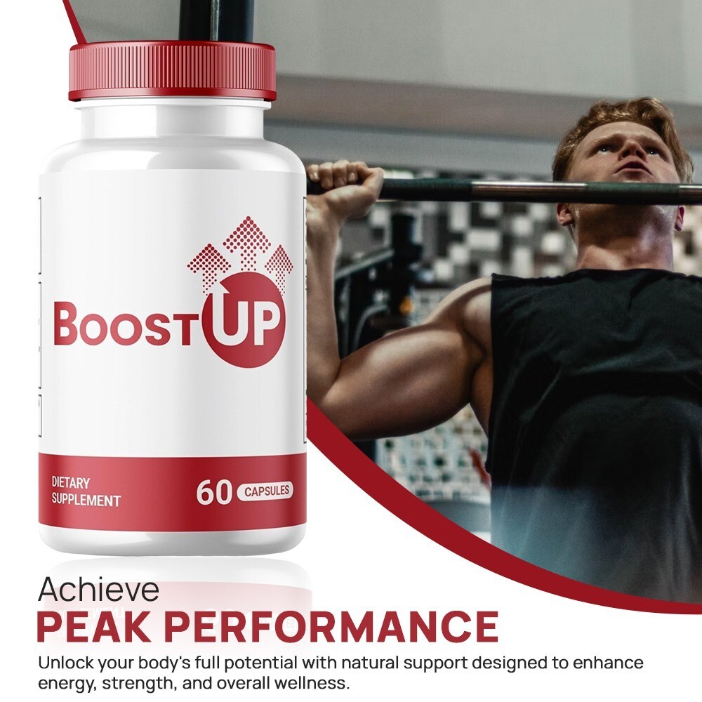 BoostUp for Men, Boost Up Male Performance, Test Booster Capsules ( 3 Pack )