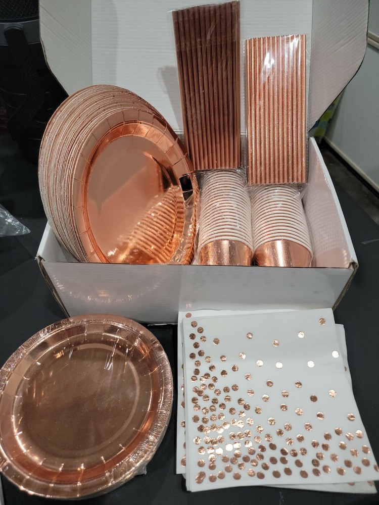 Rose Gold Party Set