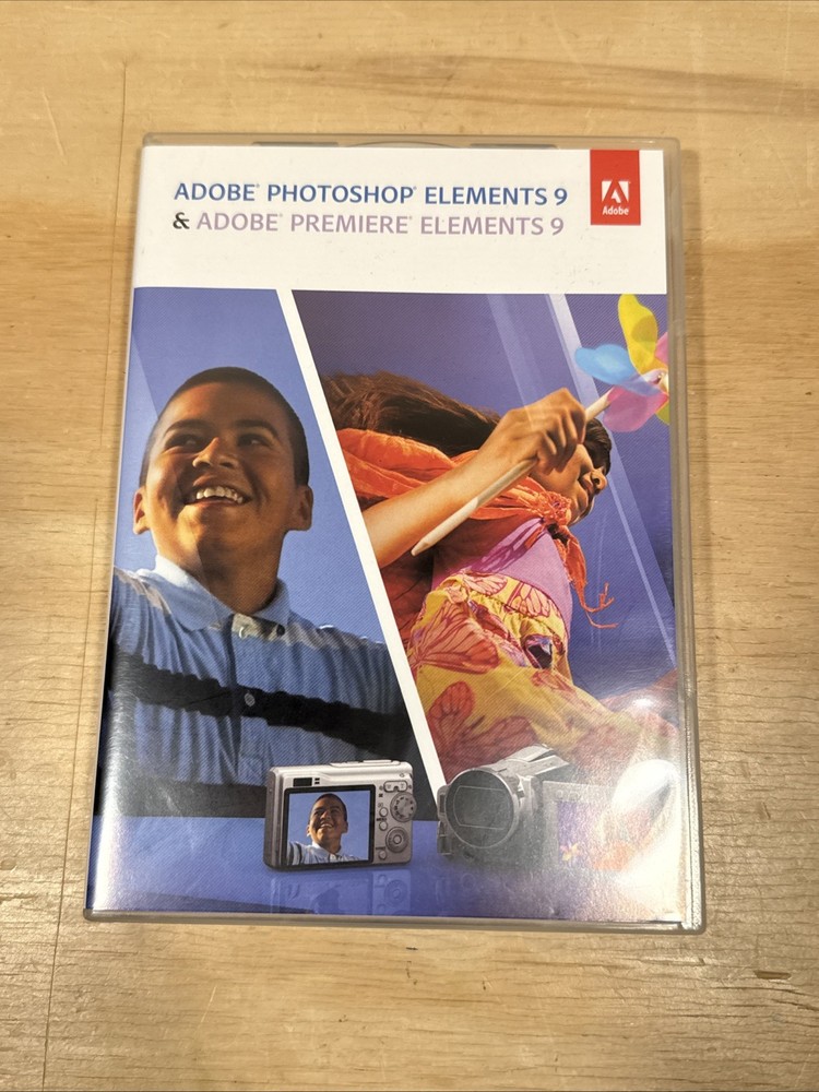 Adobe Photoshop Elements 9 & Adobe Premiere Elements 9 - Upgrade for PC, Mac