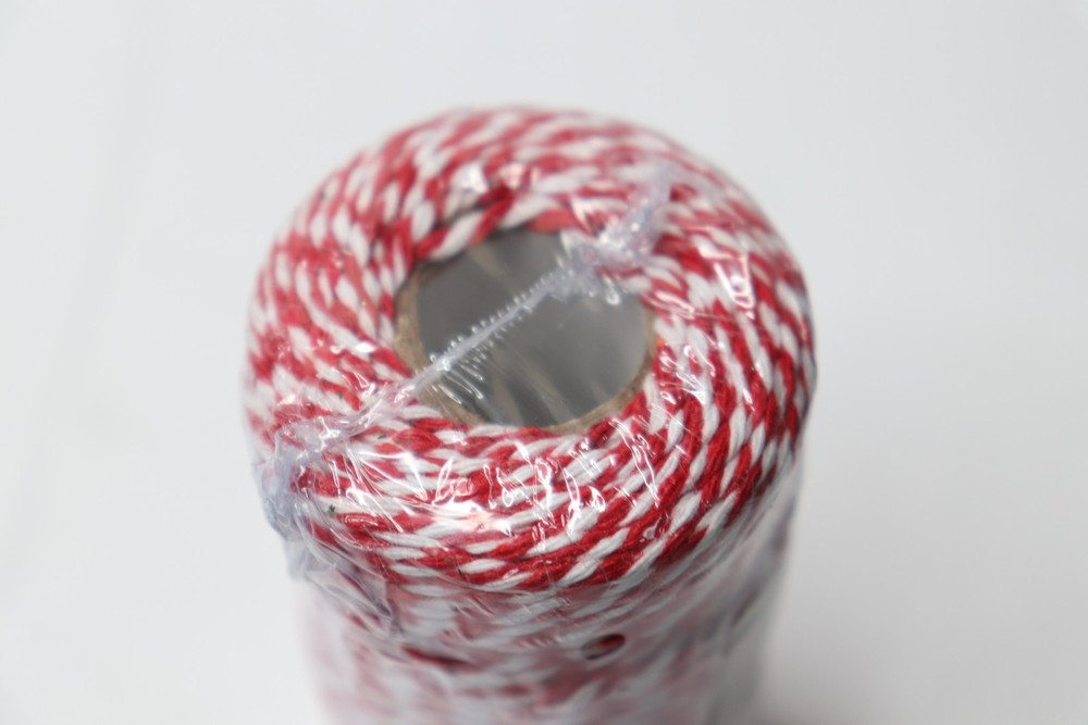 Christmas Wrapping Twine Gift Packing String Rope Cord 1 Spool Red