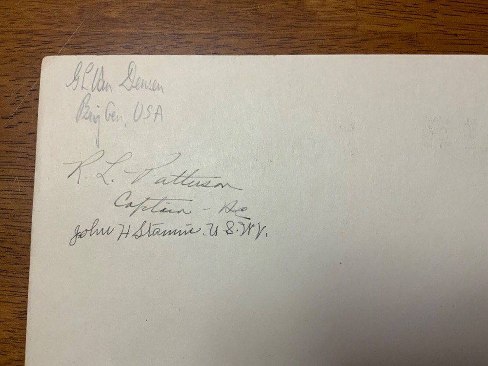 WWII AAF I Fighter Command Aircraft Warning Service Certificates Signed Generals