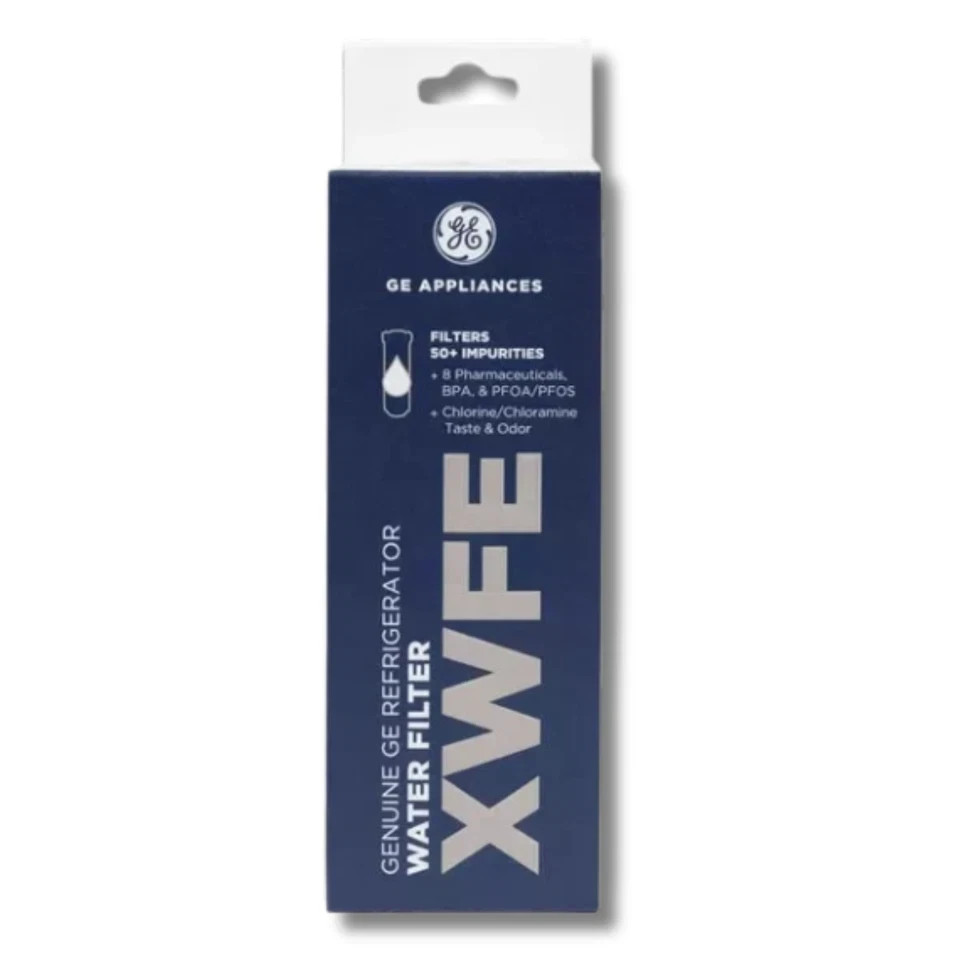 GE XWFE Refrigerator Water Filter, Genuine Replacement Filter