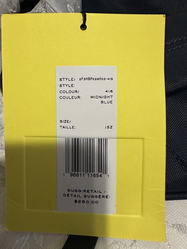 New Authentic Marc Jacobs Backpack Black,Retail $250