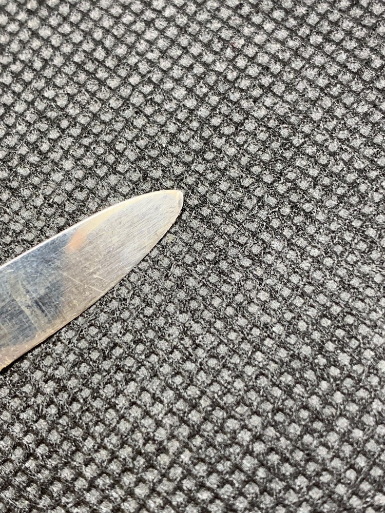 M&C Sterling Silver MOP Handle Folding Fruit Knife (1871?), READ, ENGRAVED, etc.