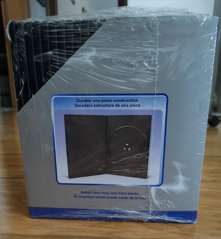 50 x CD DVD Trim Cases - Slimline