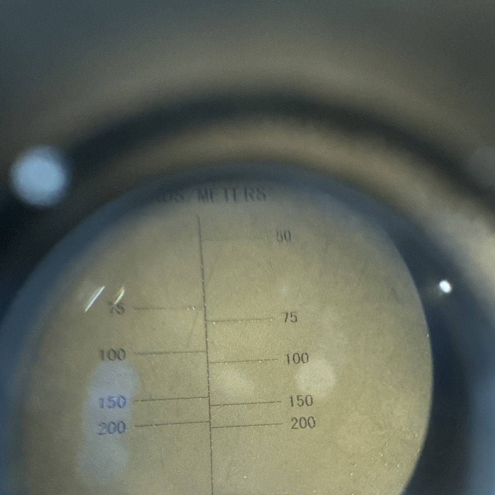 Warrior Range Golf Scope 10x25 with case👀