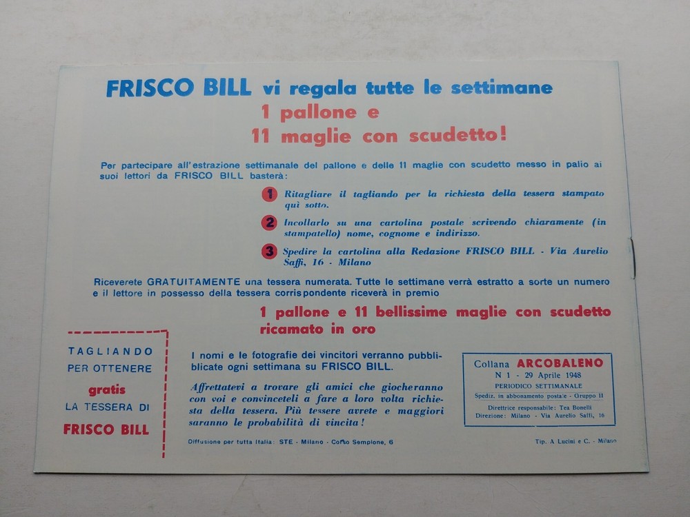 FRISCO BILL 1/31 Anastatic Complete Series