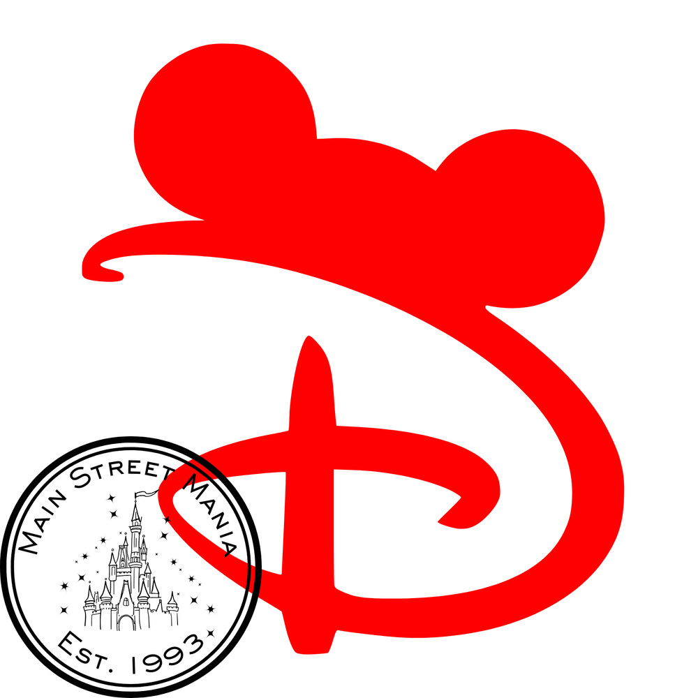 D Ears Sticker Decal Mickey Mouse Disney Inspired