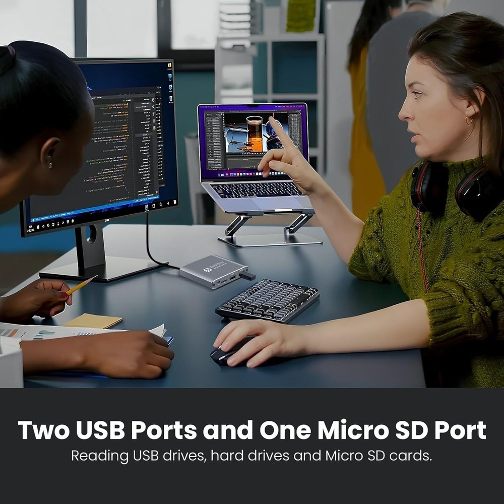 Compact 4K Video Player with Dual USB & H.265 Decoding for High-Quality Playback