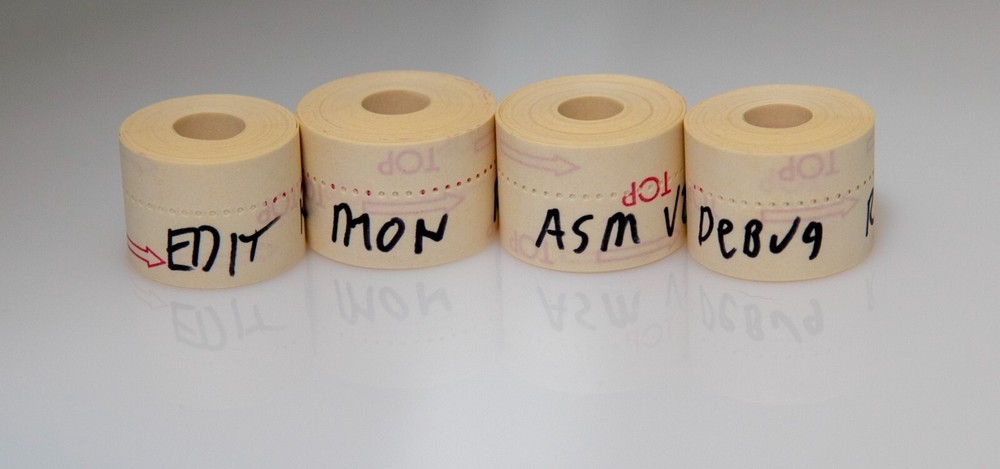 MITS Altair Punched Paper Tape Package