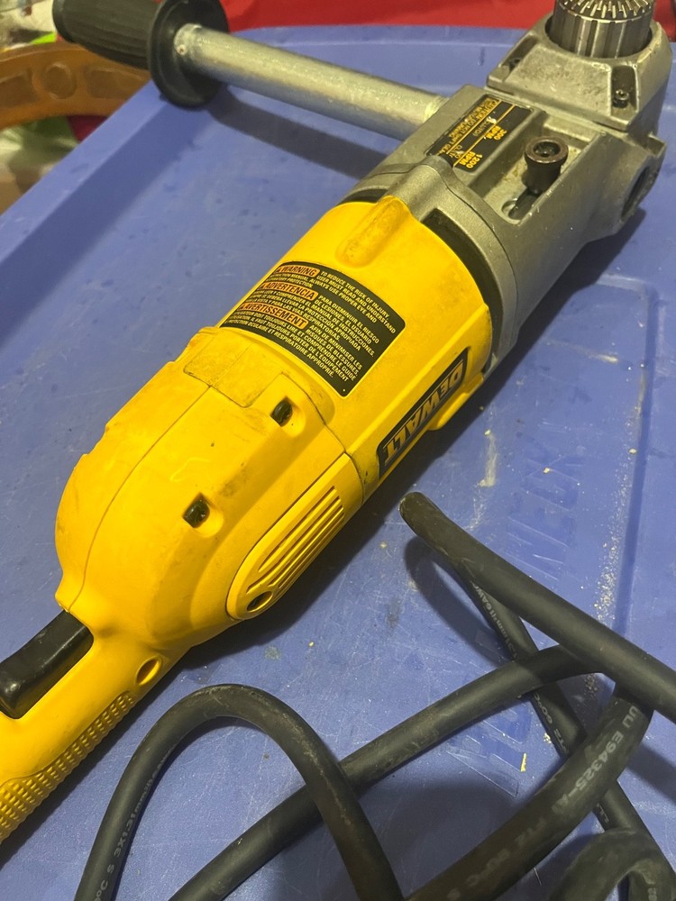 Dewalt DW124 1/2" Joist & Stud Drill Power Tool Right Angle Drill
