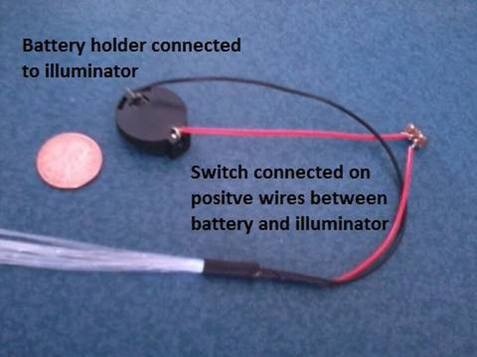 Fiber Optic "Mini Accessory Kit" for scale models + FREE illuminator $4.29 Value
