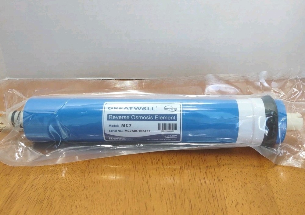 Great Well Spring Reverse Osmosis Element Model Number Mc7 Serial Number Mc7 ABC