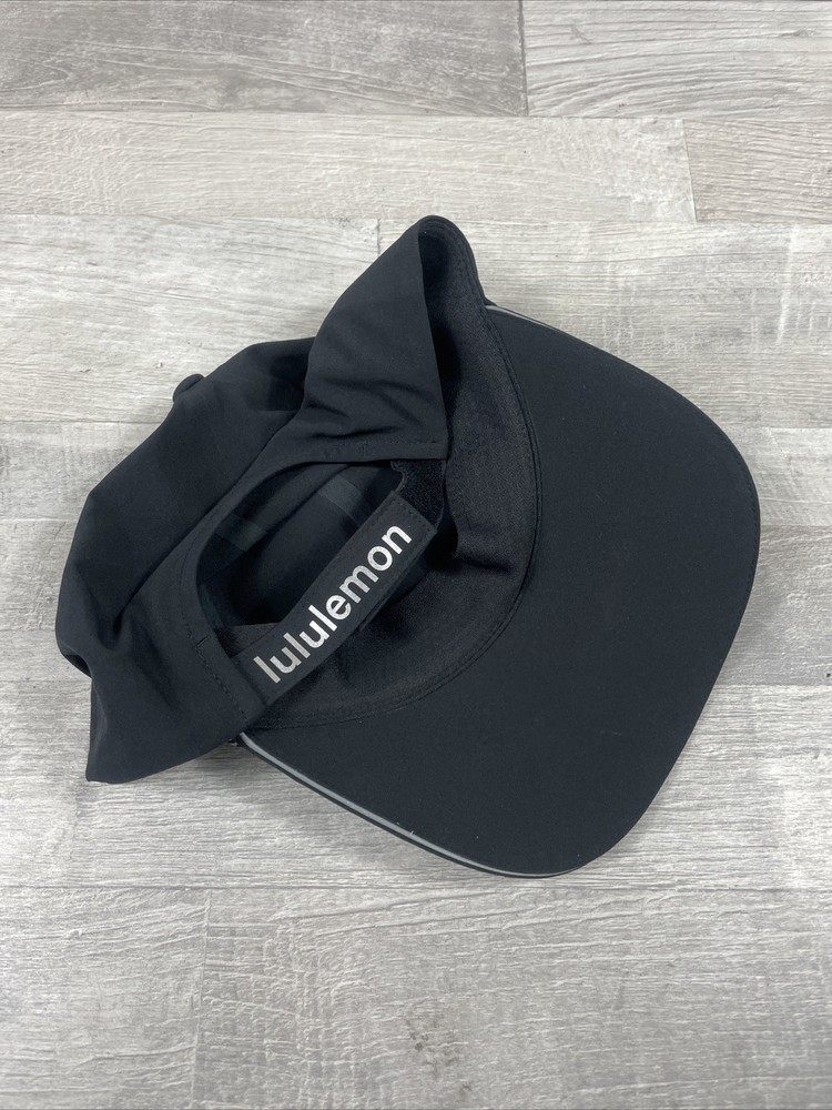 Lululemon Hat Adjustable Breathable Black Baseball Cap