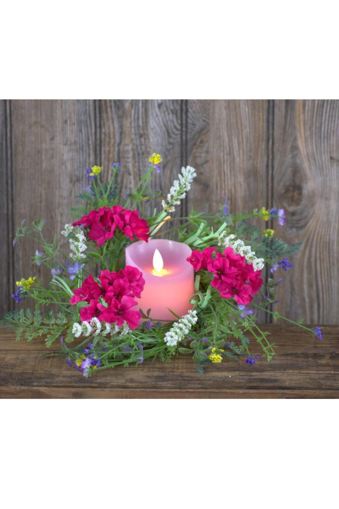 Raspberry Orchard Candle Ring