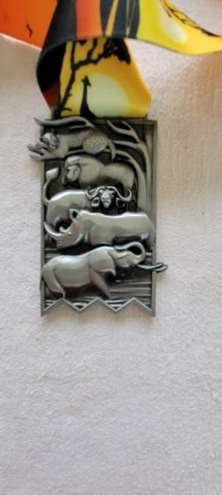 CONQUEROR CHALLENGE MEDAL - KRUGER NATIONAL PARK - VERY NICE !!