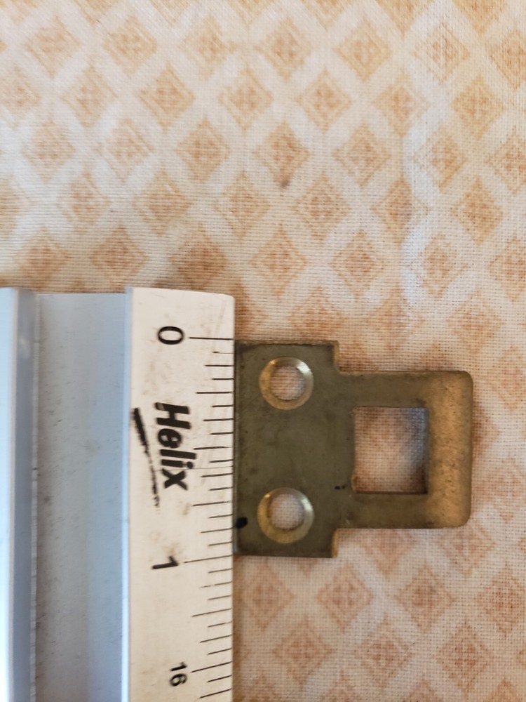 Vintage Solid Brass Cabinet Cupboard Keepers Catches 1"