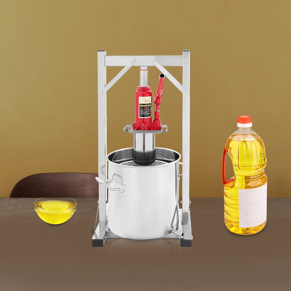 12L Manual Hydraulic Fruit Wine Press Jack Press Extractor Wine Press Machine