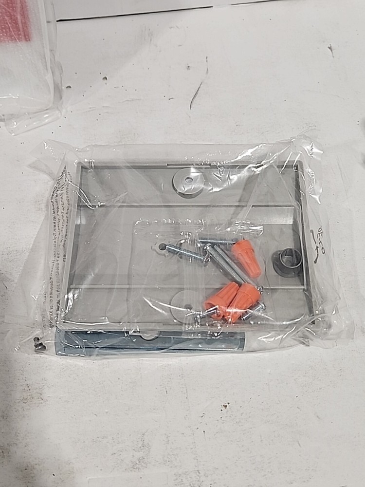 Exitronix S903-WB-SR-RM-AG Universal RED LED Edgelit Exit Sign