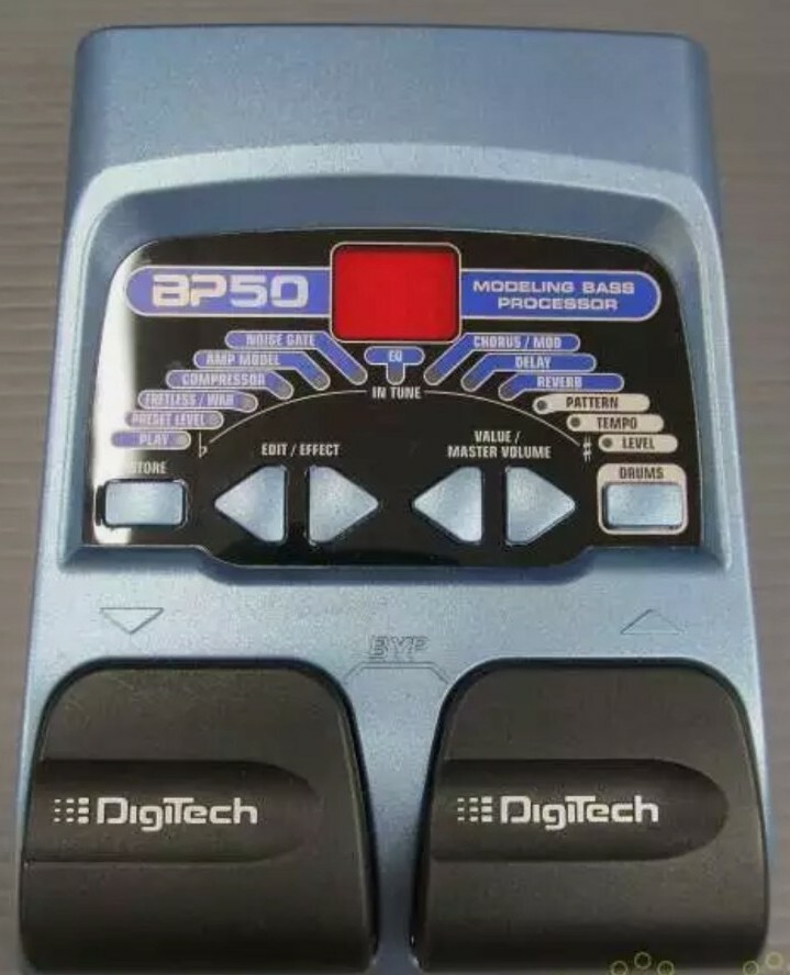 Digitech BP50 Modeling Bass Processor Pedal