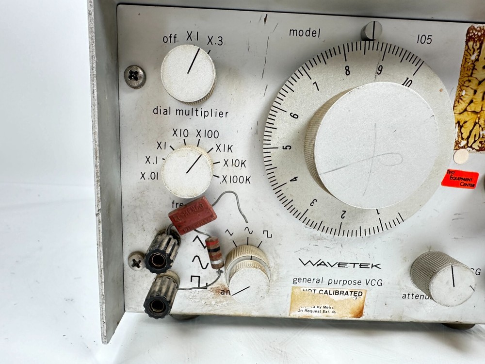 Vintage Wavetek General Purpose VCG, Model 105 ~ TESTED