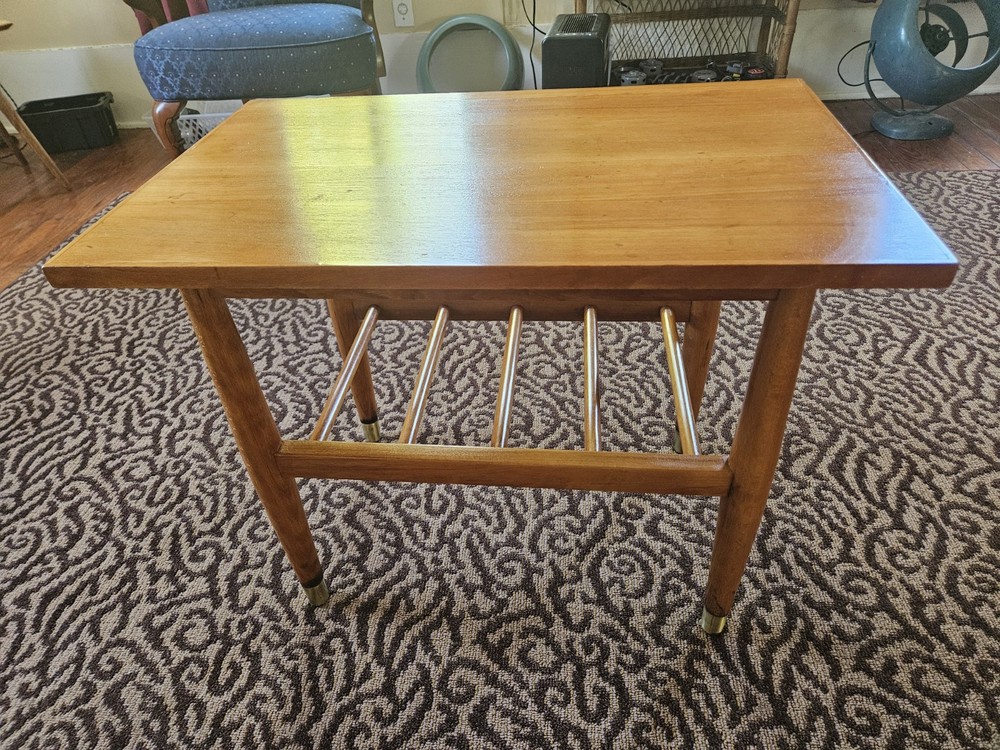 Vintage Drexel Mid Century End , Side Table Restored