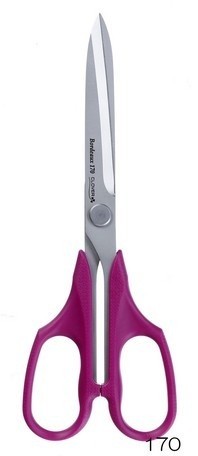 Clover Patchwork Scissors Bordeaux 17cm (36-086)