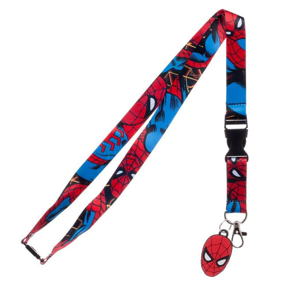 Marvel Spider-Man Lanyard Blue