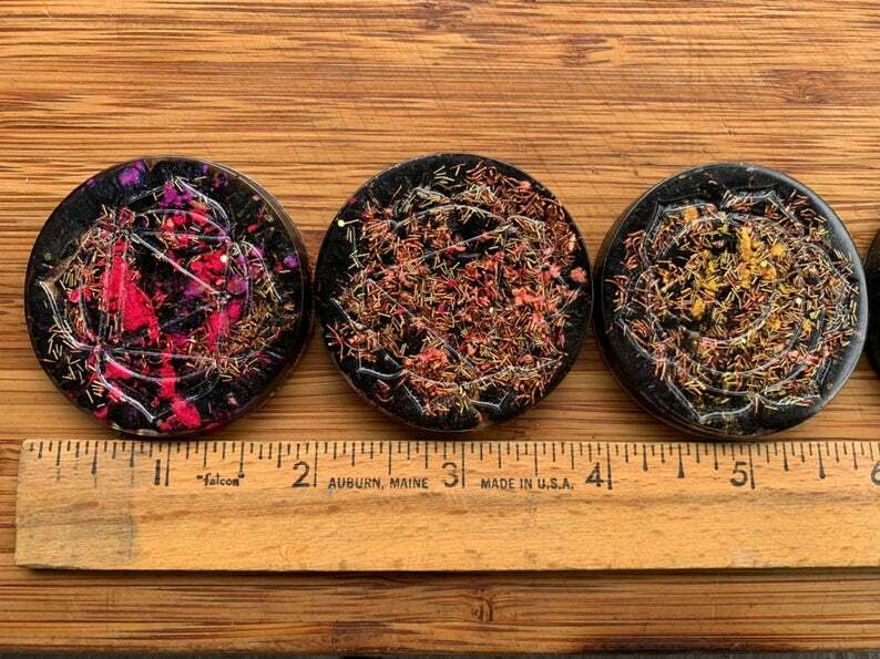 Orgonite® Chakra Set Orgone Generator® EMF Shield
